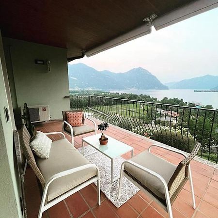 Villa Casa Caponetti Costa Volpino Esterno foto